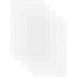 DigiLab LC-AM18 3D Matte Acrylic Craft Board, 5-pack-