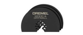 Dremel MM450B Lames oscillantes de coupe en demi-lune, 76.2 mm, lot de 3-