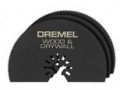 Dremel MM450B Half-Moon Cutting Oscillating Blades, 3", 3-pack-