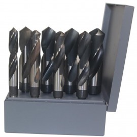 Drill America D/A1008-ensemble Ensemble de forets, 14.29 &amp;agrave; 25.4 mm, queue r&amp;eacute;duite de 12.7 mm, lot de 8-