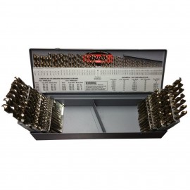 Drill America D/A115J-CO-SET Drill Bit Set, cobalt, split point-
