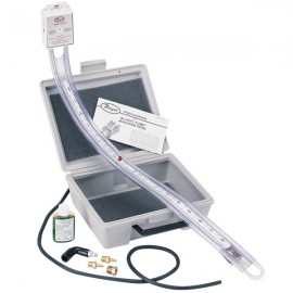 Dwyer 1212 Gas Pressure Kit with slack tube manometer, 8-0-8 &amp;quot;w.c.-