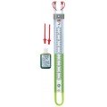 Dwyer 1222-8-D U-Tube Manometer (4-0-4&quot;w.c.) using red gauge fluid-