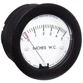 Dwyer 2-5000-25MM Manom&amp;egrave;tre minih&amp;eacute;lique, 0-25 mm H2O-