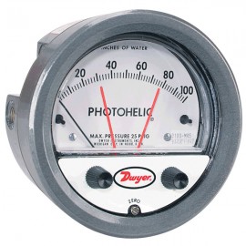 Dwyer 3005MR Photohelic Differential Pressure Switch/Gauge (0-5.0&quot;w.c.)-