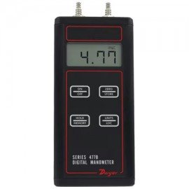 Dwyer 477B-1 Handheld Digital Manometer, 0 to 20&amp;quot; w.c.-