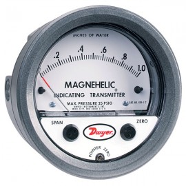 Dwyer 605-6 &amp;eacute;metteur de pression diff&amp;eacute;rentielle, 0-6.0 po. c.e.-