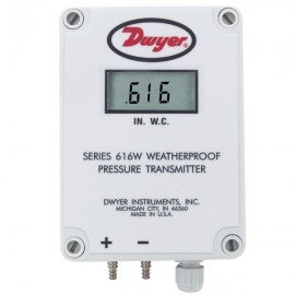Dwyer 616WL-32 &amp;Eacute;metteur de pression diff&amp;eacute;rentielle, 60-0-60 Pa-