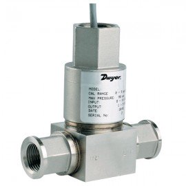 Dwyer 636D-3 Fixed Range Differential Pressure Transmitter (0-60 psid) with 4-20mA output-