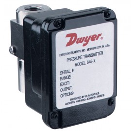 Dwyer 645-1 Wet/Wet Differential Pressure Transmitter (0-2 psid) with 0.25% Accuracy-