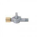 Dwyer A-310A 3-Way Plastic Vent Valve (80 psi) for 1/8&quot; NPT to 1/4&quot; metal tubing-