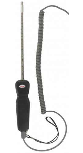 Dwyer AP1 Hot Wire Thermo-Anemometer Probe with coiled cable-