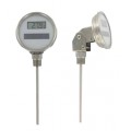 Dwyer DBTA3401 Solar-Powered Bimetal Thermometer (-58 to 302&amp;deg;F) with 4" Stem-