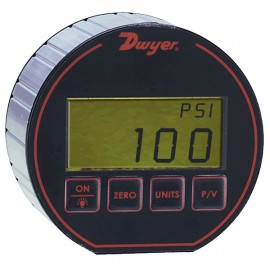 Dwyer DPG-020 Digital Pressure Gauge (-30"Hg-0-15 psig) with 0.5% Accuracy-