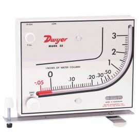 Dwyer MARK II M-700PA Inclined/Vertical Manometer (10-0-700Pa) using Red Gauge Oil-