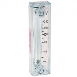 Dwyer MMF-2 Flow Meter, Mini-Master, 0.2/2 SCFH Air-