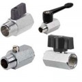 Dwyer MV5-SM4 Robinet &amp;agrave; tournant sph&amp;eacute;rique avec un style de poign&amp;eacute;e fente tournevis, dimension du tuyau 1/2&quot;, Cv 11-