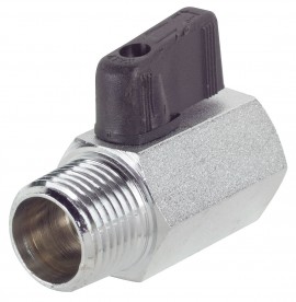 Dwyer MVB-WF4 Robinet &amp;agrave; tournant sph&amp;eacute;rique avec un style de poign&amp;eacute;e cun&amp;eacute;iforme, dimension du tuyau 1/2&amp;quot;, Cv 11-