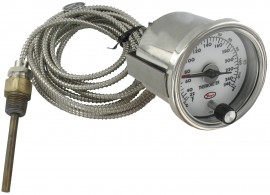 Dwyer RRT3120-U Remote Reading Thermometer with Switch, -40 to 120&amp;deg;F (-40 to 50&amp;deg;C)-