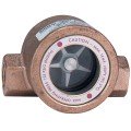 Dwyer SFI-360-1-1/2 Indicator, Sight Flow, 1-1/2"NPT, SS Flapper-
