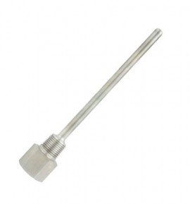 Dwyer TE-TNS-N064N-14 Series TE-TNS 304 Stainless-Steel Thermowell, 6&quot;, 0.25&quot; internal and 0.5&quot; external connections-