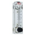 Dwyer VFA-7-BV-PF Flow Meter, 2&quot; Scale, 5-50 SCFH Air, Brass Valve, Pointer Flag-