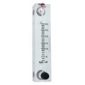 Dwyer VFB-53-SSV-PF Flow Meter, 4&quot; Scale, 10-100 SCFH Air, SS Valve, Pointer Flag-