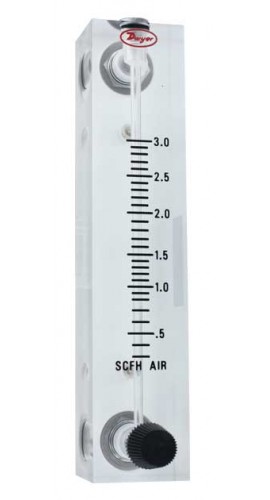 Dwyer VFB-55-SSV D&amp;eacute;bitm&amp;egrave;tre, 4&quot;, 20-200 pi3/h air, valve en mat&amp;eacute;riaux mouill&amp;eacute;s en acier inoxydable-
