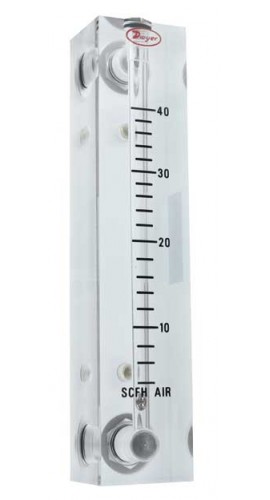 Dwyer VFB-81-SS Flow Meter, 4" Scale, 6-60 GPH Water, SS Wetted-