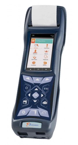 E Instruments BTU1500-Oil Combustion Analyzer with oil smoke pump-