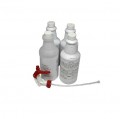 Eagle Eye BA-WASH-4D Solution de lavage pour piles avec d&amp;eacute;tergent, lot de 4-
