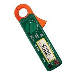 Extech 380941-NIST Mini Clamp Meter, 200A AC/DC,  -