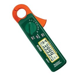 Extech 380947-NIST True RMS Mini Clamp Meter, 400A AC/DC,  -
