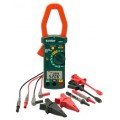 Extech 380976-K Single Phase/Three Phase AC Power Clamp Meter Kit, 1000A-