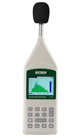 Extech 407790A-NIST Analyseur de bandes d'octave en temps r&amp;eacute;el-