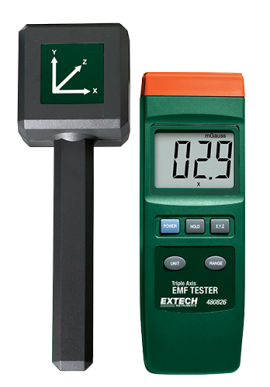 Rental - Extech 480826 Triple Axis EMF Tester, 30 to 300 Hz-