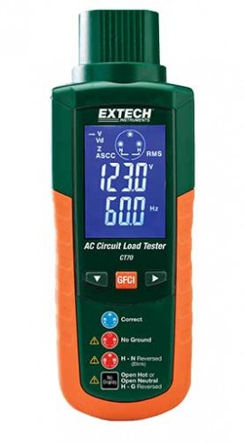 Extech CT70 AC Circuit Load Tester-