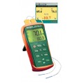 Extech EA15 EasyView Dual Input Thermocouple Thermometer/Data Logger-