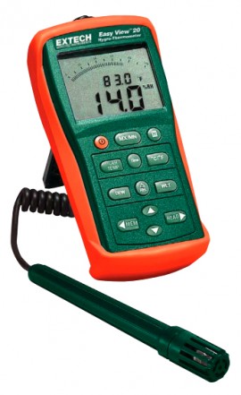 Extech EA20 EasyView Hygro-Thermometer-