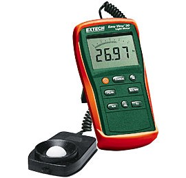 Extech EA30-NIST EasyView Wide Range Light Meter, 40,000 Fc/400,000 Lux-