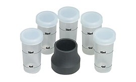 Extech EX006 Disposable Weighted Base and Solution Cups Kit-