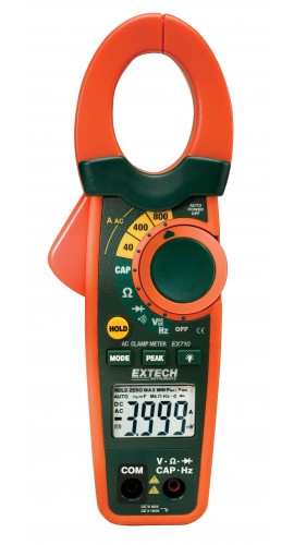 Extech EX710 Clamp Meter, 800A AC-