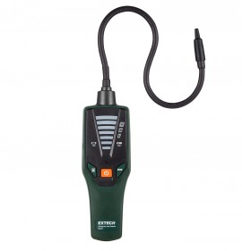 Extech RD350 Refrigerant Leak Detector with 15.5" (40 cm) probe length and reference leak bottle-