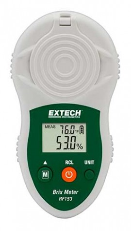 Extech RF153 Digital Brix Refractometer-
