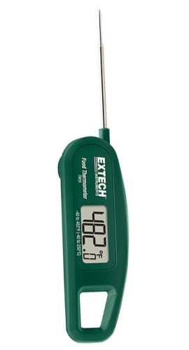 Extech TM55 Food Thermometer, Fold-Up Pocket Sized, NSF Certified-
