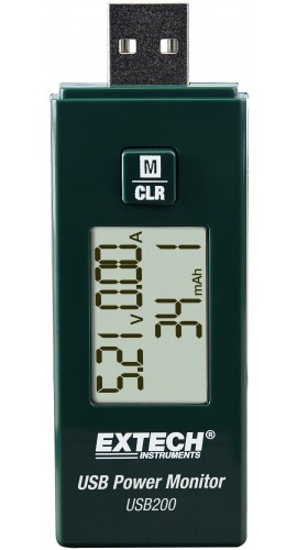 Extech USB200 USB Power Monitor-