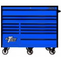 Extreme Tools RX Series Roller Cabinet, 55", blue/black-