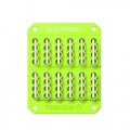 EZRED EZBIT-G Porte-embouts magn&amp;eacute;tique, 48 emplacements, vert-
