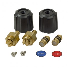 Fieldpiece RSMANK6 Valve and Knob Kit for the SMAN2 and SMAN3-