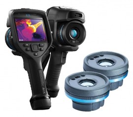 FLIR E75 Thermal Imaging Camera with 14&amp;deg; &amp;amp; 24&amp;deg; Interchangeable Lenses, 320 x 240-